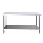 Kitchen Table Manufacturer - Metal Mobile Adjustable Table Leg Stainless Steel Work Table