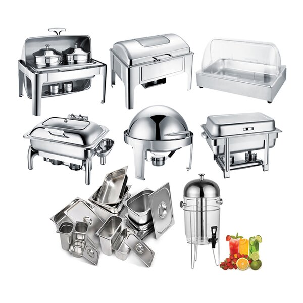 Chafing Dish Manufacturer - Best Price Electric 9L Oblong Economic Stainless Steel Buffet