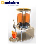 Beverage Dispenser Manufacturer - Dontalen Luxury 7L Buffet Cold with Burma Teak Wood Base