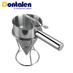Funnel Manufacturer - Kitchen Cookware Backing Stainless Steel Tripod Rack with Handle