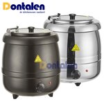 Soup Warmer Manufacturer - 10L Electric Fast Heat with Gold Color Outer case