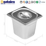 Food Warmer Manufacturer - Dontalen Electric Commercial Buffer Heating with 1/5 GN PAN Bain Marie