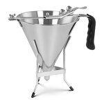Filling Funnel Manufacturer - 1.8 L Stainless Steel Cooking Tools with Black Handle