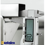 Dining Cart Manufacturer - Dontalen High Quality Solid Stainless Steel 2 Tiers Hotel Kitchen