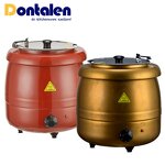 Soup Warmer Manufacturer - 10L Electric Fast Heat with Gold Color Outer case