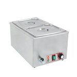 Bain Marie Manufacturer - Good Quality Stainless Steel Counter Top for Buffet Food Warmer