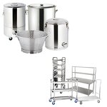 Stock Pot Manufacturer - Dontalen 24L 0.8mm Sandwich Type Bottom Low Body