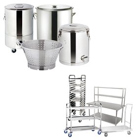 Stock Pot Manufacturer - Dontalen 24L 0.8mm Sandwich Type Bottom Low Body