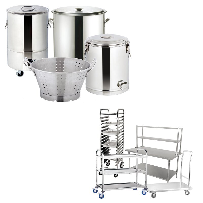 Stock Pot Manufacturer - Dontalen 24L 0.8mm Sandwich Type Bottom Low Body