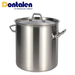 Stock Pots Manufacturer - Stainless Steel Satin Body Large Commercial Induction Heavy Duty