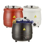 Soup Kettle Manufacturer - Hot Sale Electric Gold 10L Stainless Steel 400W Soup Warmer
