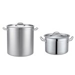 Stock Pot Manufacturer - Dontalen 24L 0.8mm Sandwich Type Bottom Low Body