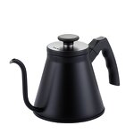 Coffee Kettle Manufacturer - Factory Sale 800ML 304 Stainless Steel Matte Black Cold Brew