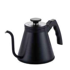 Coffee Kettle Manufacturer - Factory Sale 800ML 304 Stainless Steel Matte Black Cold Brew