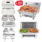 Chafing Dishes Manufacturer - New Arrival Roll Top Stainless Steel Hydraulic Induction