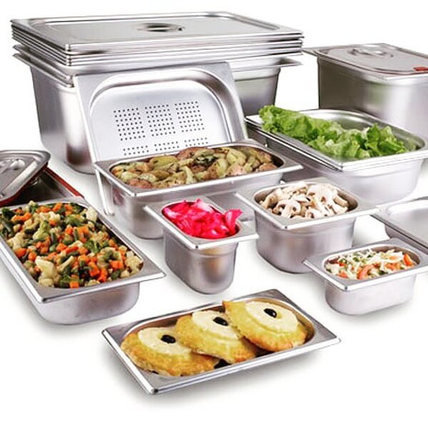GN Pan Manufacturer - LFGB Approved EU Style Non-Slip Stackable Energy-Saving Buffet Container