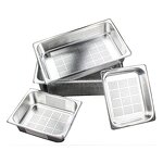 GN Food Pan Manufacturer - Food Standard Stainless Steel Full Sizes Steam Table Gastronorm