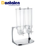 Cereal Dispenser Manufacturer - Deluxe Hotel Buffetware 1/2/3/4 Heads Stainless Steel Plastic