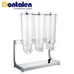 Food Dispenser Manufacturer - Hot Sale Buffet Single 3.5L Plastic Dry Wall Mounted Rice