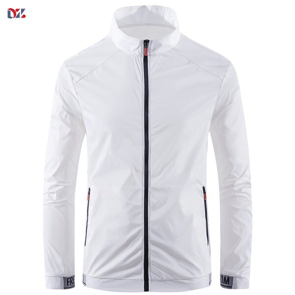 Men's Sun Protective Coat Manufacturer - Ice Silk Thin Breathable Casual Loose Collar Outdoor Fishing Jacket