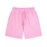 Men's Casual Shorts Manufacturer - Summer 330gsm Waffle Cotton Breathable Elastic Loose Drawstring Shorts