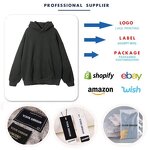 Men's Pullover Hoodie Manufacturer - Solid Streetwear 100% Cotton Heavyweight Washed Stone Monkey Sun Fade Brown Top