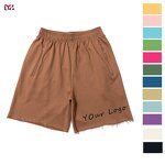 Men's Casual Shorts Manufacturer - Custom Logo High Street Summer European American Gym Blank Shorts