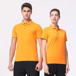 Men's Shirt Manufacturer - Custom Logo 4-Way Stretch Mercerized Cotton Quick Dry Short Sleeve Tee