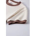 Women's Crop Top Manufacturer - Wholesale Casual Custom Logo Print Embroidery Spandex Blend T-Shirts