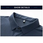 Men's Polo Shirt Manufacturer - Ice Silk Quick Dry Short-Sleeved Golf Non-ironing Business Top