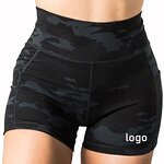 Women's Fitness Shorts Manufacturer - High Performance Quick Dry Running Yoga Workout Custom Logo Shorts