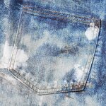 Men's Fashion Jeans Manufacturer - Custom High Quality Graffiti Wash Loose Straight Leg Denim Pants