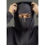 Balaclava Hoodie Manufacturer - Custom Logo Double Layer Full Zip Oversized 3D Design