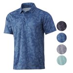 Men's Golf T-Shirt Manufacturer - Quick Dry Breathable Anti-Wrinkle Spandex Polyester Knitted Henley