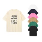 Unisex T-Shirt Manufacturer - Wholesale Blank Plus Size 100% Cotton Custom Digital Printing 230gsm Tee