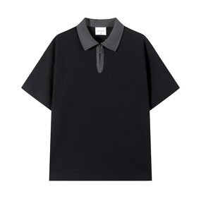 Men's Casual Shirt Manufacturer - European Style Short Sleeve Anti-Wrinkle Knitted Print Pocket Tee