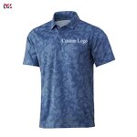 Men's Golf T-Shirt Manufacturer - Quick Dry Breathable Anti-Wrinkle Spandex Polyester Knitted Henley