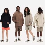 Men's French Terry Hoodie Manufacturer - Best 400 Gsm Custom 100% Cotton Autumn Plain Front Logo Hooded Top