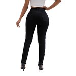 Women's Skinny Jeans Manufacturer - Fashion Casual Mid-waist Black European American Long Sexy Small Foot Hole Pants