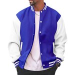 Men's Baseball Jacket Manufacturer - US Size Plus Size Winter Warm Letterman Logo Custom Jacket