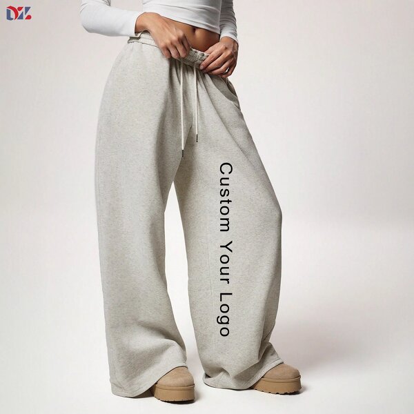 Men's Jogging Pants Manufacturer - High Quality Straight Leg Plus Size Heavyweight Custom Logo Pants