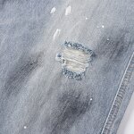 Men's Casual Jeans Manufacturer - Hot-Rolled Diamond Loose Straight Mid Waist Summer Washable Denim Pants