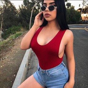 Women's Denim Shorts Manufacturer - Spring Collection US Embroidered High-waist Casual New Stock-colored Shorts