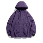 Unisex Hardshell Jacket Manufacturer - Spring New Casual Hooded Sportswear Windbreaker Custom Logo Jacket