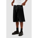 Men's Elastic Denim Shorts Manufacturer - European and American New Elastic Waist Men's Denim Shorts