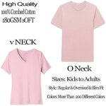 Women's Casual T-Shirt Manufacturer - High Quality 95% Cotton 5% Elastane Custom Printing Logo Short Sleeve Tee
