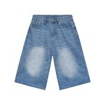 Men's Baggy Jeans Shorts Manufacturer - Hot Summer High Quality Custom Design Dark Denim Shorts