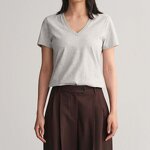 Women's Casual T-Shirt Manufacturer - High Quality 95% Cotton 5% Elastane Custom Printing Logo Short Sleeve Tee