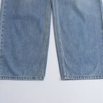 Women's Denim Jeans Manufacturer - 2024 New Casual Eco-Friendly High Waist Straight Leg Washed Woven Pants