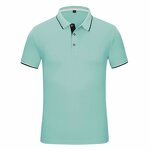 Men's Polo Shirt Manufacturer - Custom Logo Quick Dry Short Sleeve Athletic White Golf Jersey Tee